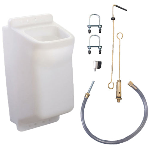 4 gallon solution tank kit for round handle side x sides - 209-0013