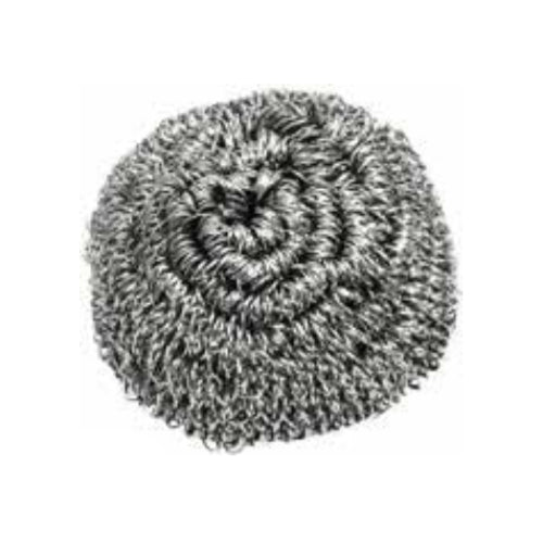 Stainless steel scouring pad (pkg of 12) - 255-8000
