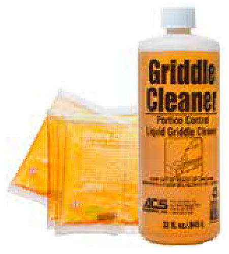 Liquid griddle cleaner (4 - 1 quart bottles) - 255-8040