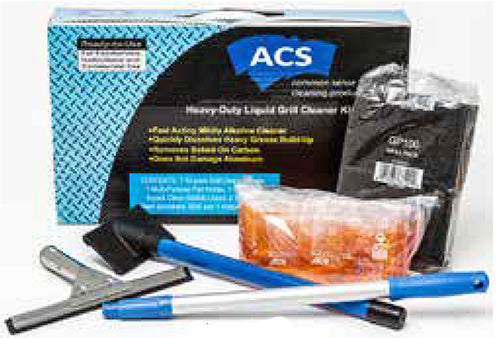 Heavy duty liquid grill cleaner kit - 255-8041