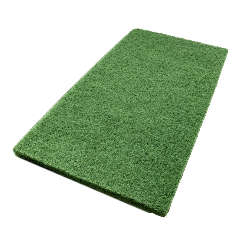 255-9010 - 14 x 20 inch Premium Green Scrubbing Pad (pkg of 5)