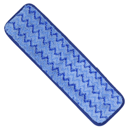 257-0054 - 18 inch MaxiPlus microfiber mopping pad (blue)