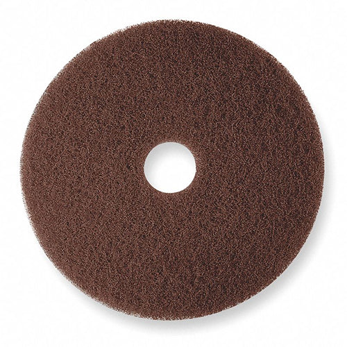 255-1092 - 10 inch premium brown stripping pad (pkg of 20)