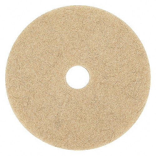 255-1652 - 16 inch premium tan polishing pad (pkg of 5)